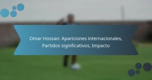 Omar Hossan: Apariciones internacionales, Partidos significativos, Impacto