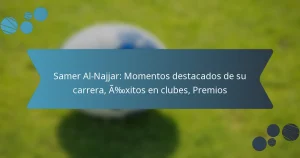 Samer Al-Najjar: Momentos destacados de su carrera, Éxitos en clubes, Premios